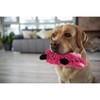 goDog Mopz Pig Squeaky Plush Dog Toy Chew Guard Technology, Pink, Large - 4 of 4