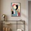 Art Remedy Glam Brooch of Gold Contemporary Shapes Abstract Wall Art Framed - 2 of 4