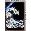 Trends International Tobe Fonseca - Kanagawa Cat Wave Framed Wall Poster Prints - 3 of 4