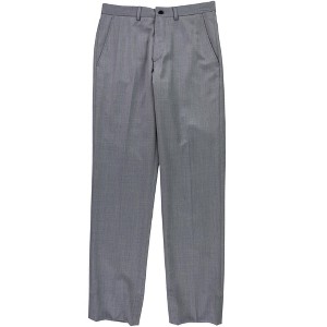 Armani Mens Heathered Dress Pants Slacks, Blue, 30W x 31L - 1 of 3