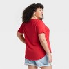 Women's Short Sleeve Scoop Neck Drapey T-Shirt - Ava & Viv™ - 2 of 3