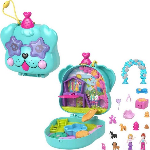 Wees afwijzing moeilijk Polly Pocket Doggy Birthday Bash Compact : Target