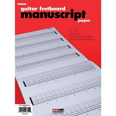 Proline Fretboard Manuscript Paper