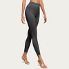 Anna-Kaci Women’s High Waist Denim Look Leggings with Smooth Stretch Fabric Faux Pocket Details and Sleek Contoured Fit - 2 of 4