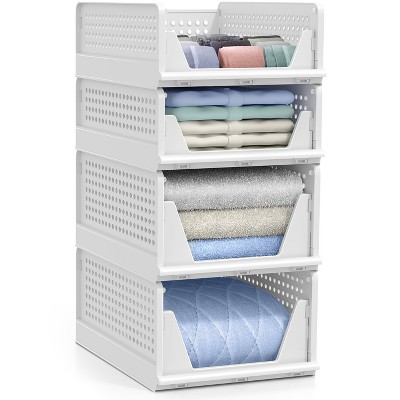Sorbus Shelf Organizer - Closet Shelf Organizer for Clothes