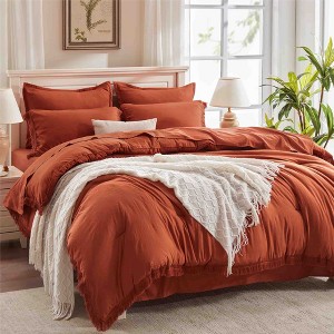 BAGOKIE 7pc Boho Tassel Bed in a Bag Comforter Set for All Season - 1 of 4