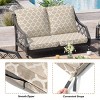 Pellebant Patio Chair Cushions Waterproof for Outdoor Furniture with Removable Cover Deep Seat & Back Cushion - 3 of 4
