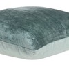 Parkland Collection,Diego Sea Foam Solid Throw Pillow - 2 of 4