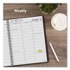 Weekly Appointment Book, 11 x 8.25, Winestone Cover, 13-Month: Jan 2025 to Jan 2026 - 4 of 4