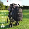Itopfox Large Diaper Backpack for Men with Changing Mat, Insulated Pockets, Wipe Pocket, Stroller Straps, Black - 2 of 4