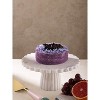 Bobby White Marble Cake Stand - 2 of 4