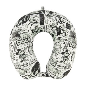 DISNEY 100 all Characters all over print travel Neck Pillow with Memory foam - 1 of 4