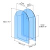 Unique Bargains Decorative Plastic Clear Geometric Arch Acrylic Vase - 2 of 4