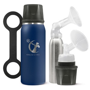 CERES CHILL OG Breastmilk Chiller, Reusable Storage Container, Up to 34 oz. - Up to 20 Hours, Connects w/ Most Pumps - 1 of 4