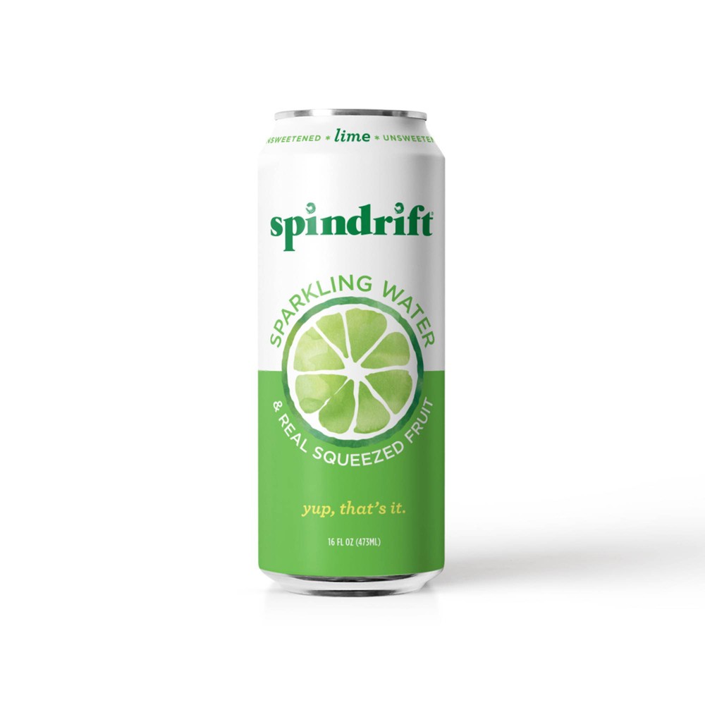 UNSWEETENED LIME SPARKLING WATER