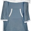 PAVILIA Wearable Blanket with Sleeves and Foot Pockets, Fleece Warm Snuggle Pocket Sleeved Throw for Women Men Adults - 4 of 4