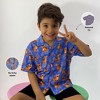 Ola! Otter Relaxed Fit Shirt - Tiger Tale-Blue - 3 of 4