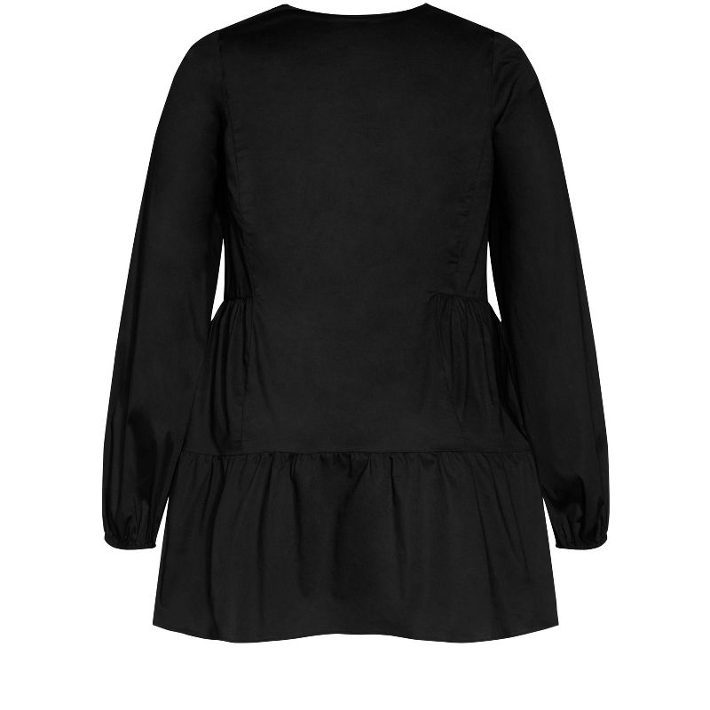 Women's Plus Size Alexia Dress - black | CITY CHIC, 5 of 6