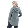 Old Ranch Brands Women's River Oversized Fleece Zip Hoodie - 2 of 4