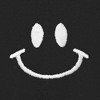 Dalix Smile Face Embroidered Fleece Cropped Hoodie Cold Fall Winter Women - 2 of 4