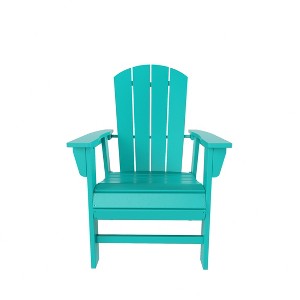WestinTrends Outdoor Patio Adirondack Dining Chair Weather Resistant - 1 of 4