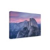 Trademark Fine Art -Adam Burton 'Half Dome from Glacier' Canvas Art - 4 of 4