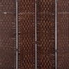 SpassWay 71"H Artisan Woven Wood Folding Screen Multi Panel Room Divider for Natural Privacy and Organic Style(Nature Wood and Brown) - 4 of 4