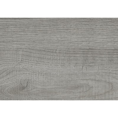 Gray Laminate and Black Metal Rectangular Console Table with Storage