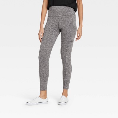 Women's High Waist Ponte Leggings - A New Day™ Black S : Target