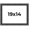 PosterPalooza | Refined Black Picture Frame - UV Acrylic, Backing Board, Hanging Hardware Included - 2 of 4