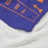 NBA Phoenix Suns Hardwood Classics Silk Touch Faux Shearling Throw Blanket - 3 of 4