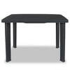 vidaXL Outdoor Table Anthracite Plastic Standard Lightweight - 2 of 4