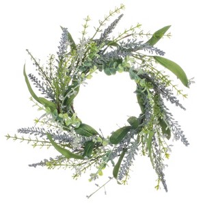 Sullivans Artificial Lavender Accent Wreath - 1 of 2