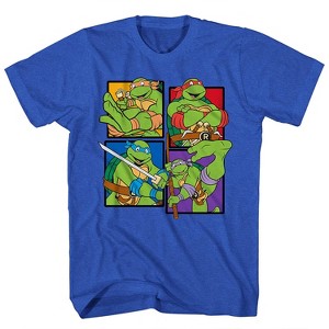 Boys Ninja Turtles Group Shirt - Straight From The Sewer - TMNT Throwback Classic T-Shirt - 1 of 4