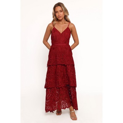 Petal and Pup Elijah Maxi Dress - Red M