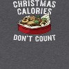 Famous In Real Life Men's Christmas Calories Don'T Count Short Sleeve Graphic Cotton T-Shirt - 2 of 3