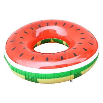 Trinity 46"Inflatable Pool Float Giant Fruit Pool Lounge Toy