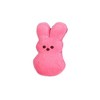 Peeps Mini Plush Bunny Dog Toy, 2 Pack (Pink & Purple) - 2 of 3