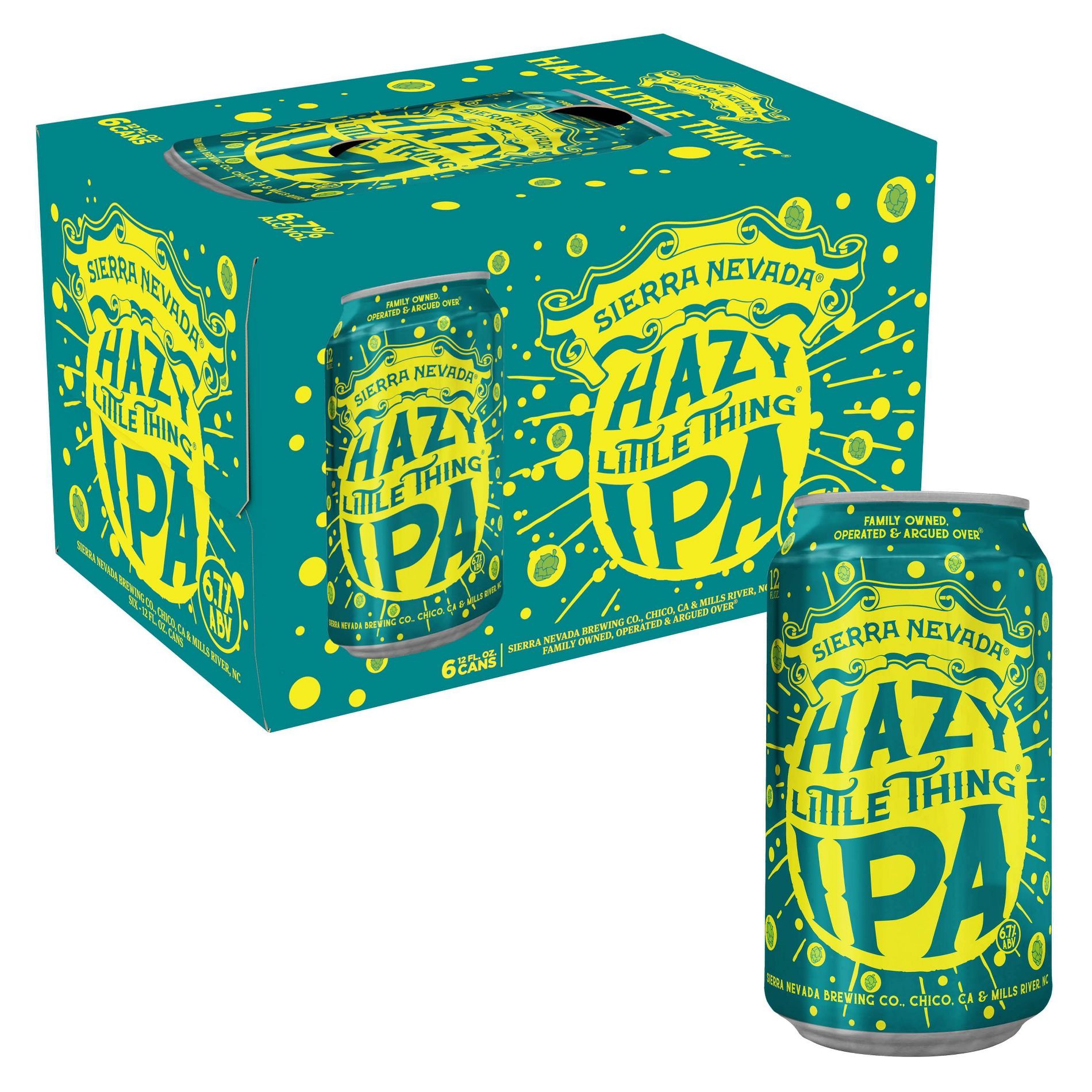 Sierra Nevada Hazy Little Thing IPA Beer - 6pk/12 fl oz Cans