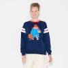 Women's Paddington Oversized Graphic Sweatshirt - Navy Blue - 2 of 3