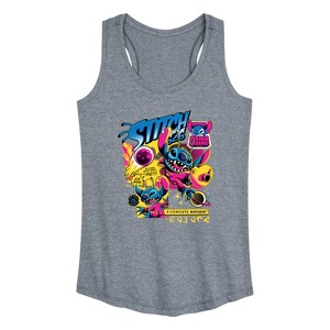 Women's - Disney - Lilo & Stitch Graphic Racerback Tank - 1 of 4