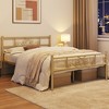 Yaheetech Metal-Framed Platform Bed with Headboard and Footboard - 2 of 4