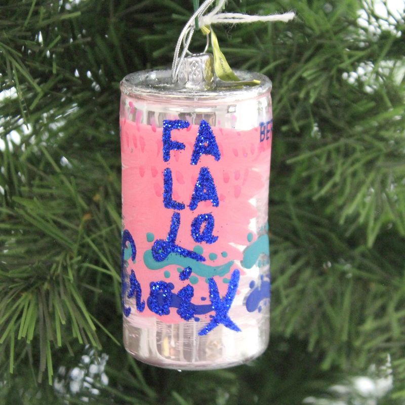 Cody Foster 3.0 Inch Fa La La Croix Sparkling Water Christmas Tree Ornaments, 2 of 4