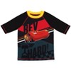 Disney Cars UPF 50+ Pullover Rash Guard and Swim Trunks Outfit Set Little Kid Sizes (2T - 7-8) - 4 of 4