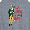 Women's - ELF - Christmas Omg I Know Him Graphic Racerback Tank - 2 of 4