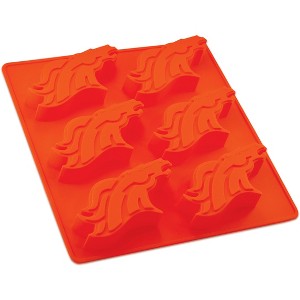 MasterPieces FanPans Team Logo Silicone Muffin Pan - NFL Denver Broncos - 1 of 3
