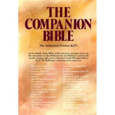 Companion Bible-KJV - by  E W Bullinger (Leather Bound)