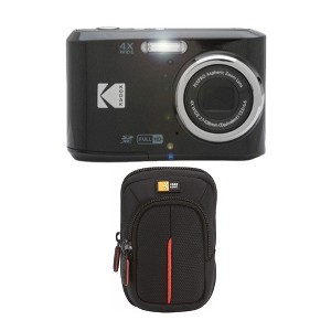 Kodak PIXPRO FZ45 Friendly Zoom Digital Camera (Black) with Camera Case - 1 of 4