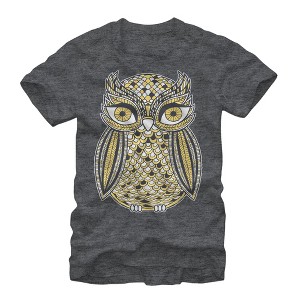 Men's Lost Gods Golden Owl T-Shirt - 1 of 4