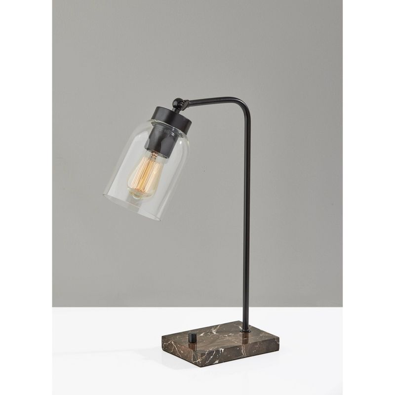 Bristol Desk Lamp (Includes Light Bulb) Black - Adesso, 1 of 5